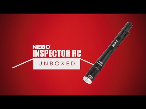 NEBO Unboxed: INSPECTOR RC - 360 Lumen Rechargeable Pen-Sized Flashlight