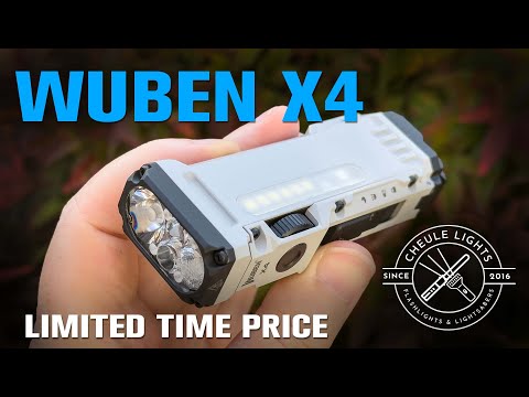 Wuben X4 Flashlight Review