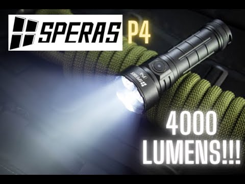 SPERAS P4 Flashlight