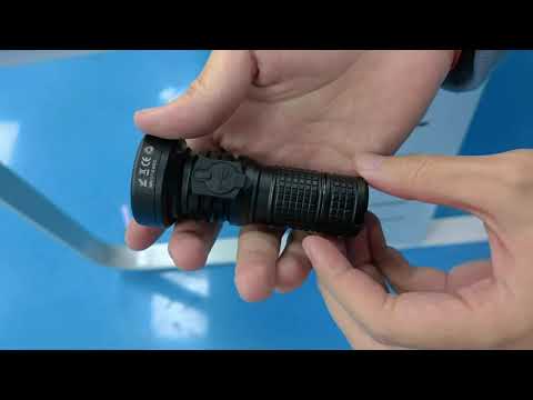Mankerlight MC13 II Edc Flashlight 18650 or 18350 batteries can be used