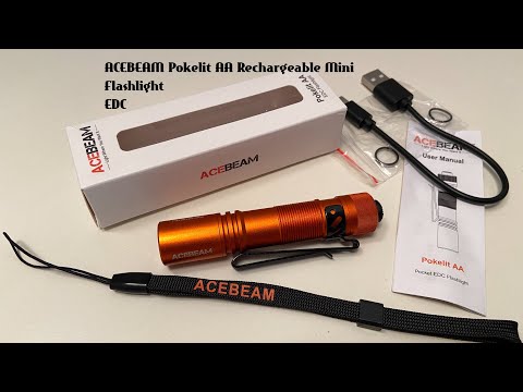 ACEBEAM Pokelit AA Rechargeable Mini Flashlight EDC