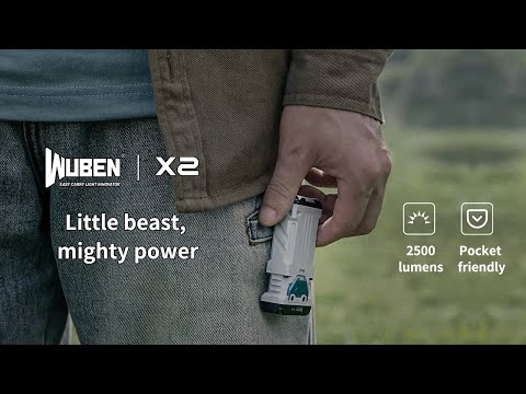 Wuben X2 Compact and Handy Easy Carry Light