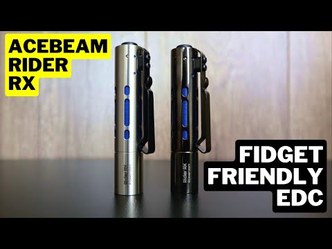 ULTIMATE Fidget EDC POCKET Light | AceBeam Rider RX