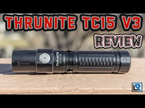 Thrunite TC15 V3 Review (2403 Lumens, 18650, USB-C Charging)