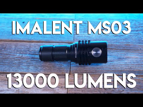 IMALENT MS03: The worlds BRIGHTEST flashlight for its size!