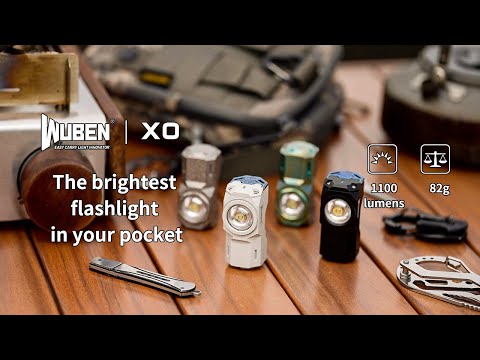 Wuben X0 Knight - The Brightest ECL Flashlight in Your Pocket