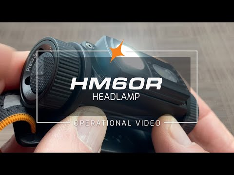 Fenix HM60R Headlamp Operational Demo Video