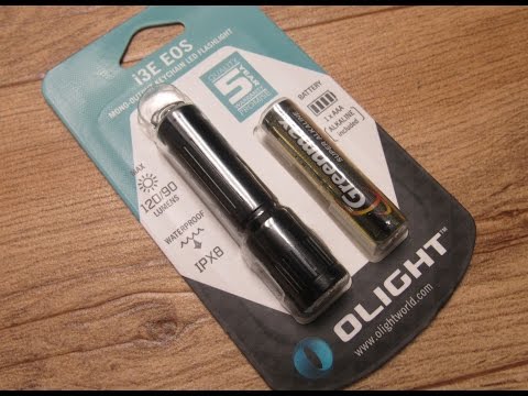 Olight I3E EOS Flashlight - Review