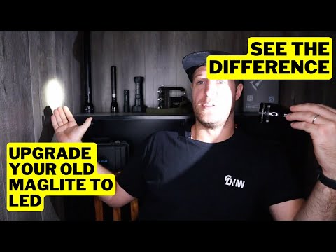 Transform Your Maglite Flashlight with a High-Powered LED Upgrade