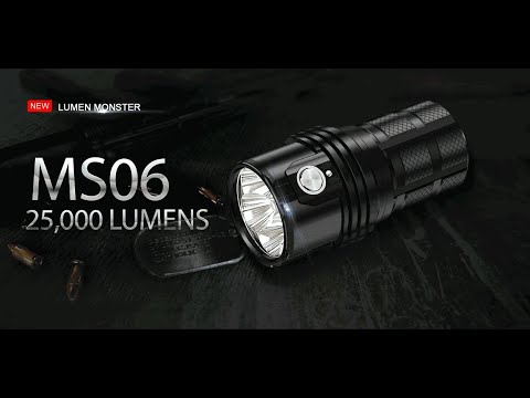 Imalent new lumen monster- MS06 25000 lumens