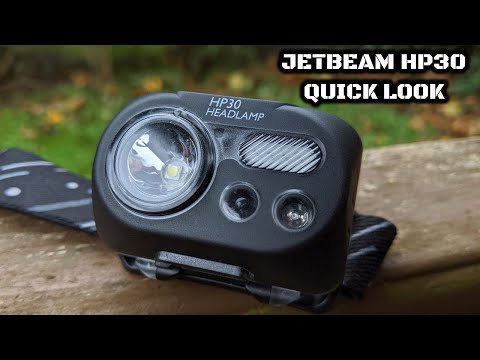 JETBeam HP30 Headtorch: Quick Look/Review