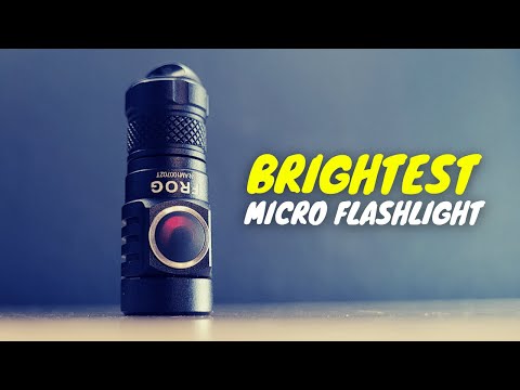 The Brightest Micro Keychain Flashlight [Lumintop FROG]