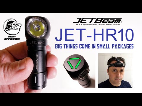 JETBeam JET-HR10 Headlamp - TYPE-C Charging!