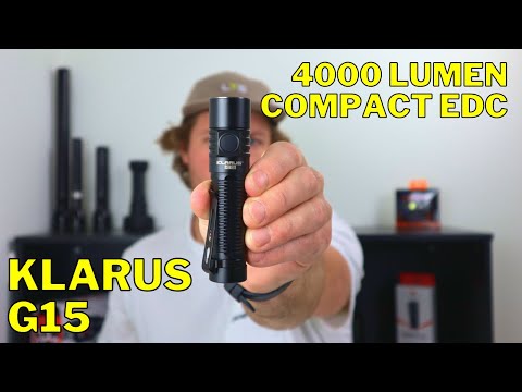 ULTIMATE Rechargeable EDC Torch | Klarus G15
