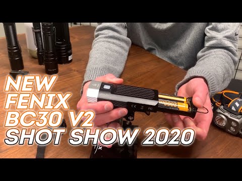Fenix BC30 V2 Bike Light Shot Show 2020 Prototype Overview (Out now!)