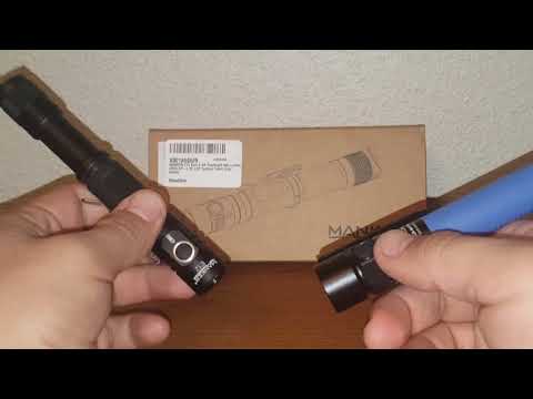 Manker E12 two AA battery flashlight!!