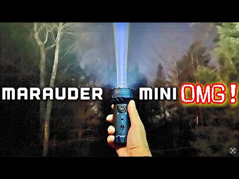 OMG ! the Olight Marauder mini is insanely awesome must have flashlight