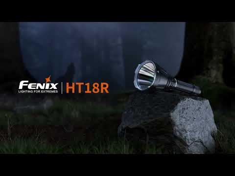 Fenix HT18R Long Distance Flashlight – Over 1200 Yard Beam Distance