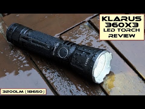 Klarus 360X3 LED Torch: Review &amp; Test