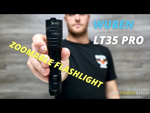 Wuben LT35 Pro ZOOMABLE Flashlight | 1200 LUMENS