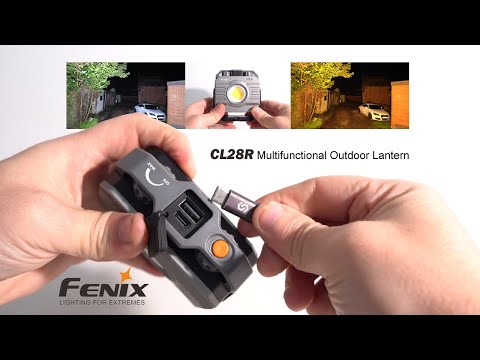 FENIX CL28R - Powerful 2000 lumens lantern &amp; 10000mAh Power bank - selectable 2700K to 6500K colour