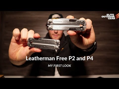Leatherman Free P2 and P4 My First Look