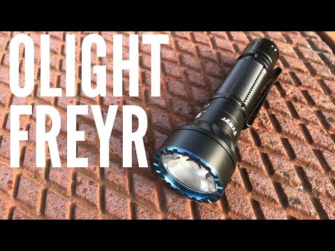 Olight Freyr: Multi-color + LED Flashlight | 1,750 Lumens, 21700 Battery