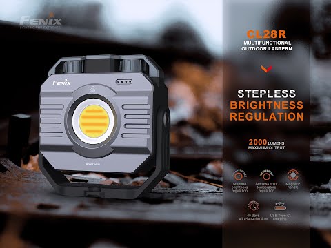 Fenix CL28R--A Multifunctional Outdoor Lantern