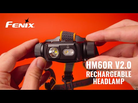 Fenix HM60R V2.0 Rechargeable Headlamp – Features and Operation Overview
