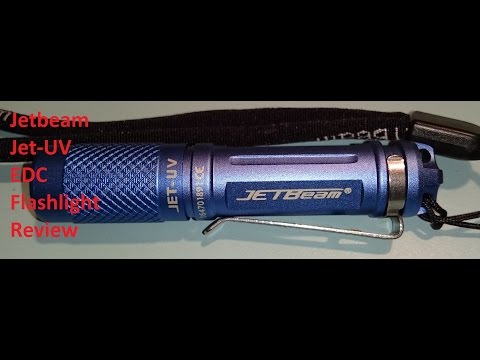 Jetbeam Jet-UV 3535 365nm flashlight Review