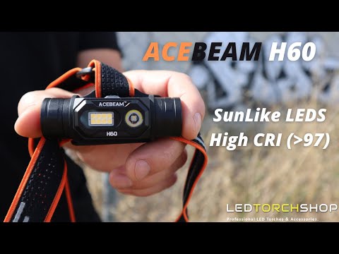 Acebeam H60 FULL SPECTRUM Headlamp | 1250 LUMENS