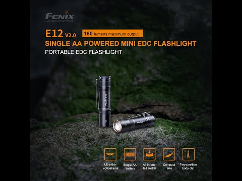 E12 V2.0 PORTABLE EDC FLASHLIGHT