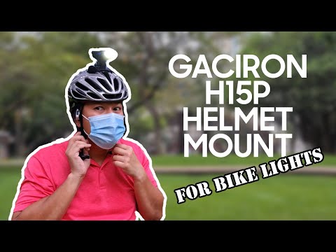 Gaciron H15P Helmet Mount for Gaciron Bike Lights | barong biker barongbiker
