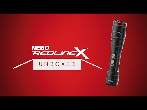 NEBO Unboxed: Redline X - Powerful LED Flashlight Featuring Switch-X Technology