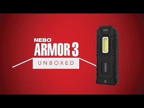 NEBO Unboxed: ARMOR 3 - Indestructible Flashlight &amp; Work Light