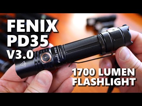 Fenix PD35 V3.0 - 1700 Lumen EDC Flashlight Review
