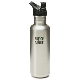 Klean Kanteen 27oz 800ml Classic (Stainless Steel) with Sports Cap 3.0-0