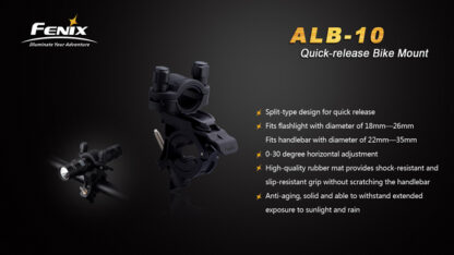 Fenix ALB-10 Bike Mount-7850