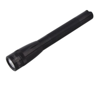Mini Maglite 2AA Pro LED Torch with Nylon Pouch - Black - 332 Lumens, 172 Metres