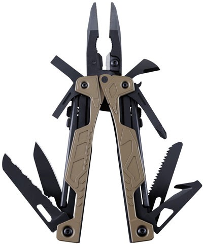Leatherman OHT Coyote Tan + Molle Pouch-0