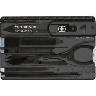 Victorinox Cyber SwissCard Classic Pocket Tool - Black-0