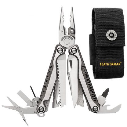 Leatherman Charge Titanium + Leather Pouch-0