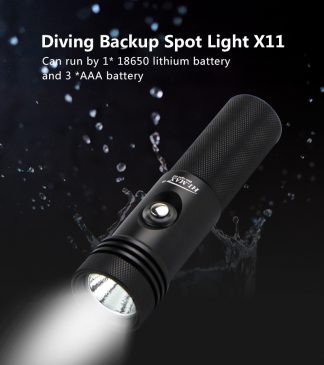 Hi-Max X11 Rechargeable Dive Torch - 800 Lumens-16829