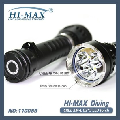 Hi-Max X5 Magnetic Diving Torch - 1000 Lumens-11883