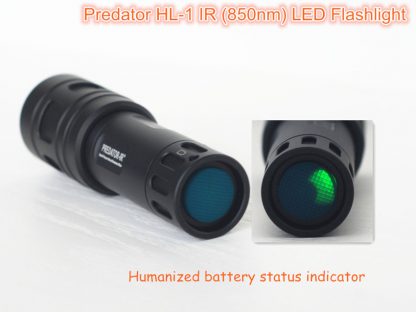 Microfire Predator HL-1 IR (850nm) LED Flashlight -9729