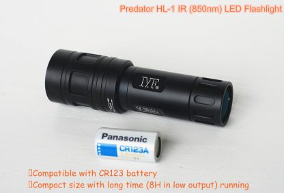 Microfire Predator HL-1 IR (850nm) LED Flashlight -9728