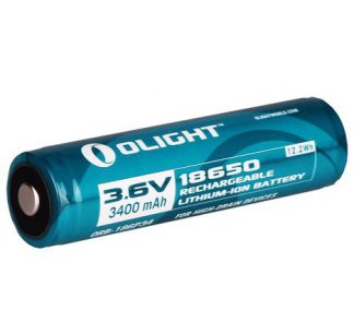 Olight 3400mAh 18650 Rechargeable Battery- Protected -0