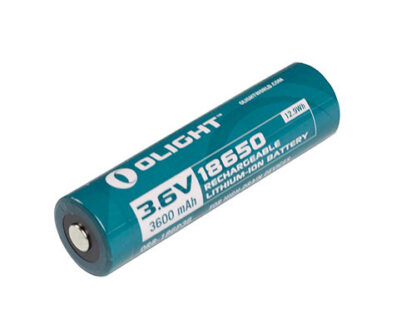 Olight 3600mAh 18650 Rechargeable Battery-Protected-0