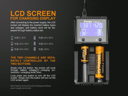 Fenix ARE-A2 Dual-Channel Battery Charger-15265