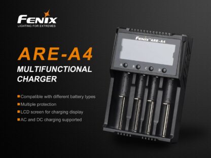 Fenix ARE-A4 Smart Four-Channel Battery Charger-15273